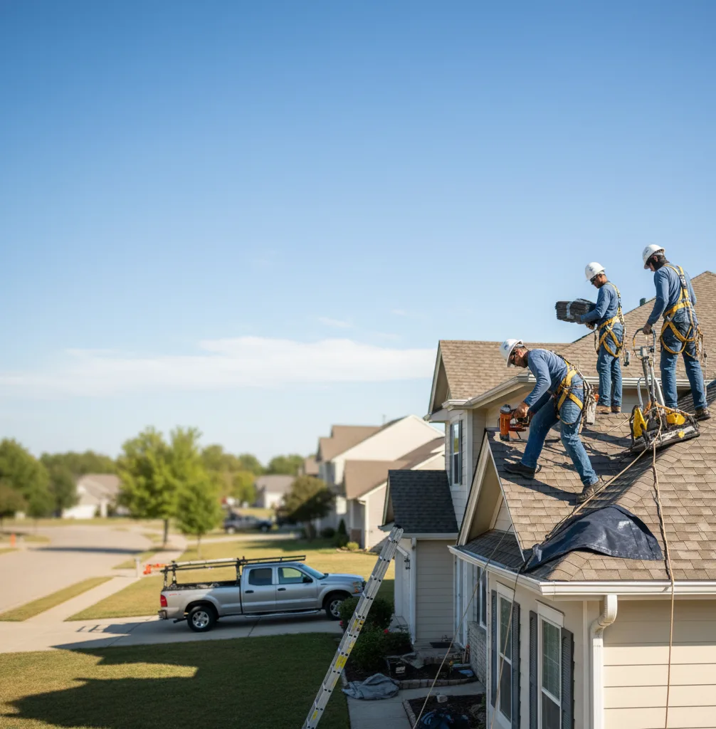 Roof Repair in Brodhead